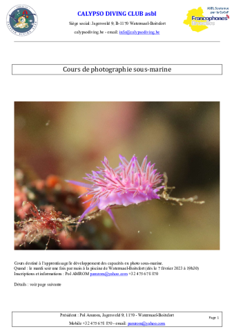 1ère Page du journal